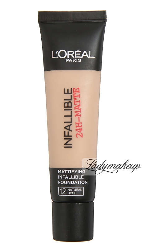 l oreal infallible natural rose review