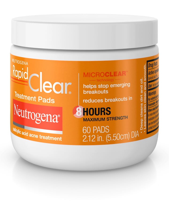 neutrogena rapid clear pads review