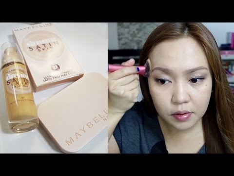 maybelline dream satin skin two way cake review