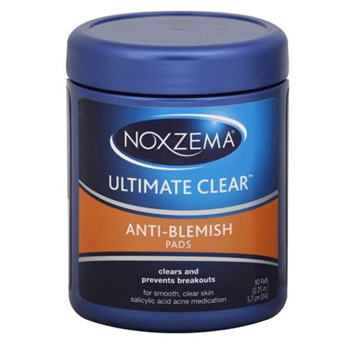 noxzema anti blemish pads review