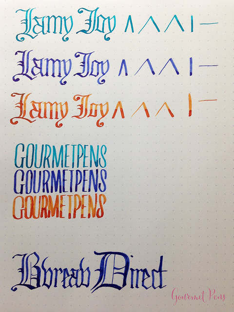 lamy joy calligraphy set review