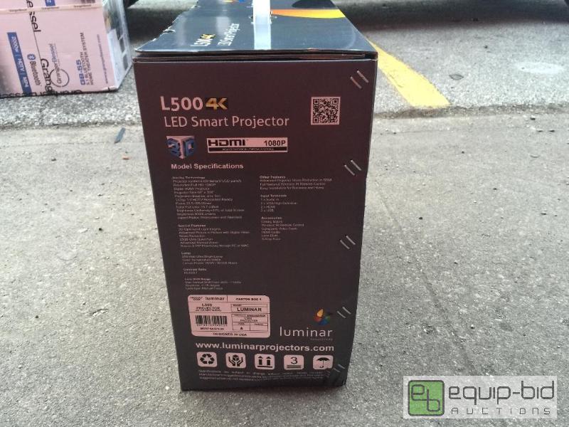luminar l800 4k led smart projector review