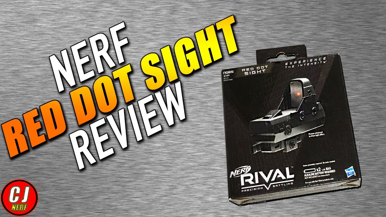 nerf red dot sight review